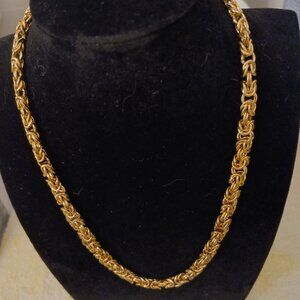 Veronese(R) 18K Clad 18" Reversible Byzantine Necklace